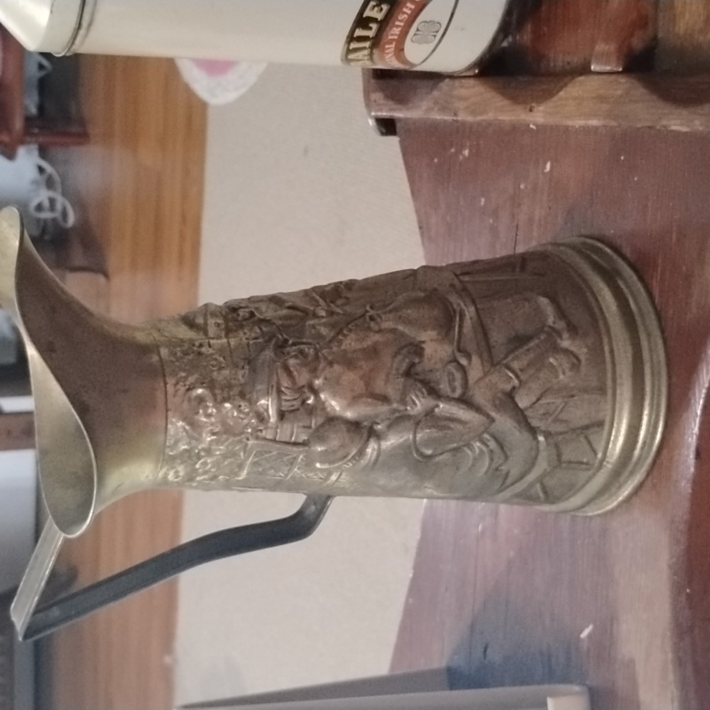 Antique vase brass